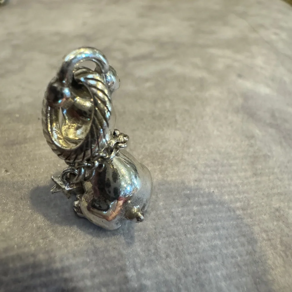 Brighton Silver ‎ Tone Dog Figurine charm